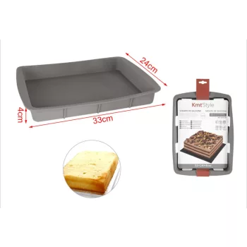SÜTŐFORMA SZILIKON 33*24*4CM
