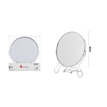 TÜKÖR KEREK VASKERETES 14CM