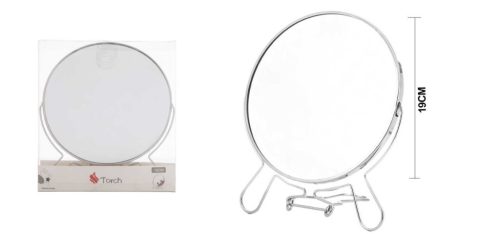 TÜKÖR KEREK VASKERETES 19CM