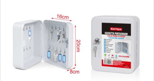 KULCSTARTÓ DOBOZ ZÁRHATÓ 20*16*8CM