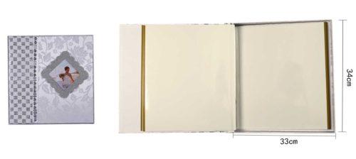 FOTÓALBUM BERAGASZTÓS 20 OLDALAS 34X33X4,5CM