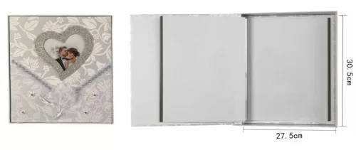 FOTÓALBUM BERAGASZTÓS 20 OLDALAS 30X28X4,5CMCM