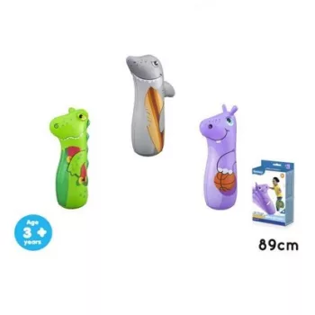 BOXZSÁK FELFÚJHATÓS ÁLLATOS 89CM 3+ ÉVES KORTÓL 3F.