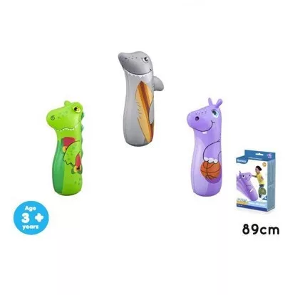 BOXZSÁK FELFÚJHATÓS ÁLLATOS 89CM 3+ ÉVES KORTÓL 3F.