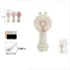 VENTILÁTOR KÉZI 8*17CM   TÖBBFÉLE BÉZS SZÍNBEN