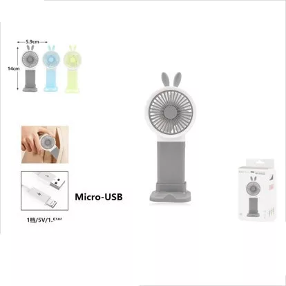 VENTILÁTOR KÉZI 6*14CM   TÖBBFÉLE SZÍNBEN
