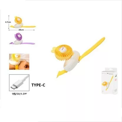 VENTILÁTOR KARÓRA 5*28CM    TÖBBFÉLE SZÍNBEN