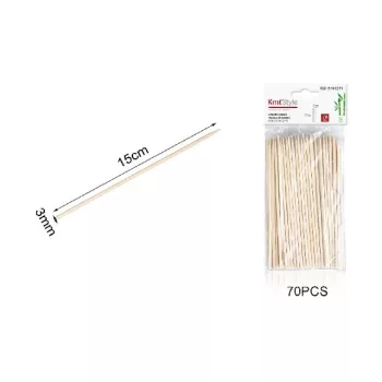 SASLIKPÁLCA BAMBUSZ 15CMX3MM 70DB-OS