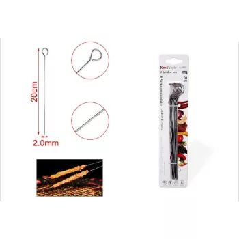 BBQ NYÁRS SZETT RM. 8DB-OS 20CMX2MM