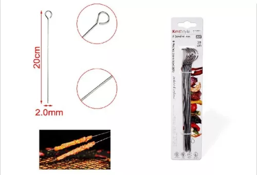 BBQ NYÁRS SZETT RM. 8DB-OS 20CMX2MM