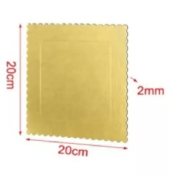 TORTAALÁTÉT 2DB-OS  20X20X0,2CM