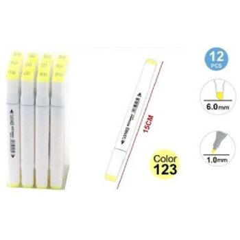 SZÖVEGKIEMELŐ FILC 2 VÉGŰ CITROMSÁRGA COLOR123