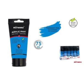 AKRILFESTÉK 75ML FLUORESZKÁLÓ KÉK