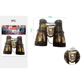 TÁVCSŐ KALÓZOS 10X11CM HALLOWEEN