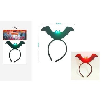 FEJPÁNT DENEVÉR 18,5X21CM VILÁGÍTÓ 2F. SZÍN  HALLOWEEN