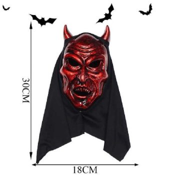 MASZK ÖRDÖG  18X30CM HALLOWEEN