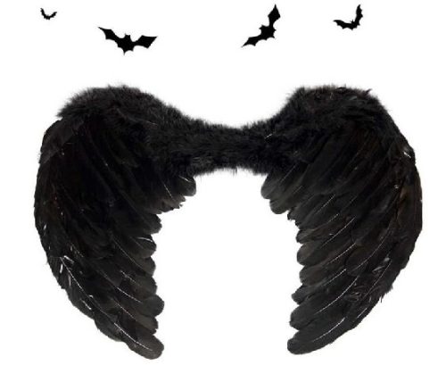 SZÁRNY FEKETE 45X35CM HALLOWEEN