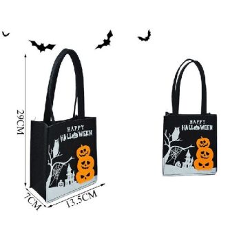 CSEMEGEGYŰJTŐ TÁSKA 13,5X15,5X7CM  HALLOWEEN