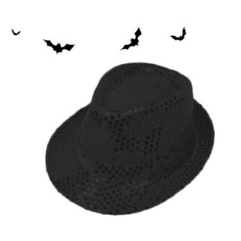 KALAP FEKETE FLITTERES  HALLOWEEN