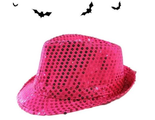 KALAP RÓZSASZÍN  FLITTERES  HALLOWEEN