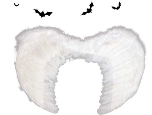 SZÁRNY FEHÉR 55X40CM HALLOWEEN