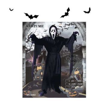 SIKOLY JELMEZ M-MÉRET 110-120CM HALLOWEEN