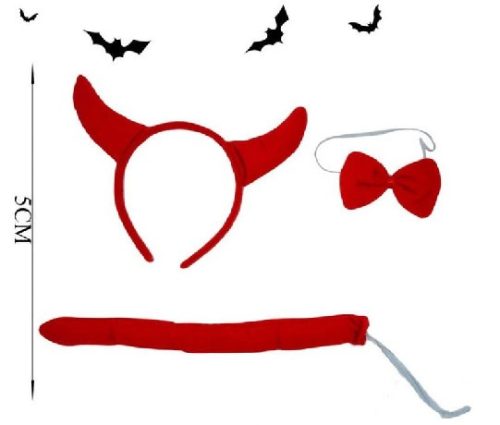 ÖRDÖG KIEGÉSZÍTŐ 3DB-OS  HALLOWEEN
