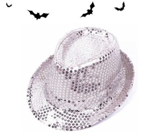 KALAP FEHÉR FLITTERES  HALLOWEEN