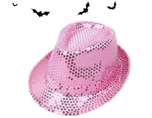 KALAP RÓZSASZÍN  FLITTERES  HALLOWEEN