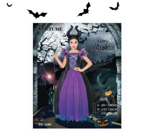 DEMONA JELMEZ M-MÉRET 110-120CM HALLOWEEN