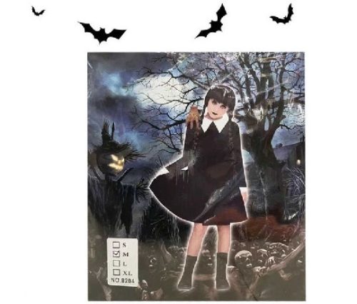 WEDNESDAY JELMEZ S-MÉRET 90-110CM HALLOWEEN