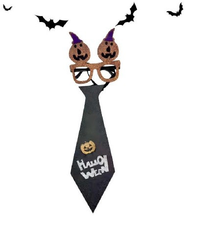 NYAKKENDŐ+ SZEMÜVEG KERET TÖK  HALLOWEEN
