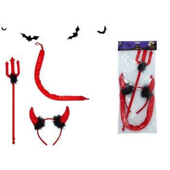 ÖRDÖG KIEGÉSZÍTŐK 3DB-OS  HALLOWEEN