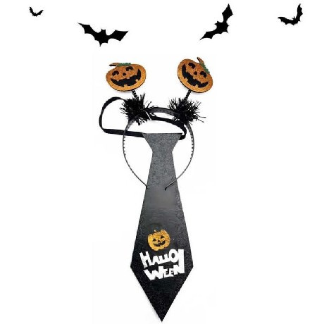 NYAKKENDŐ+ FEJPÁNT TÖK  HALLOWEEN