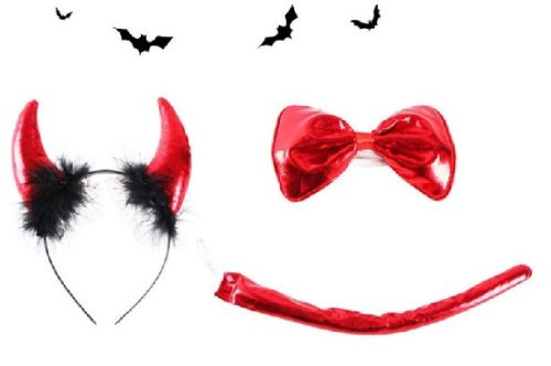 ÖRDÖG KIEGÉSZÍTŐK 3DB-OS HALLOWEEN