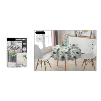 ASZTALTERÍTŐ KEREK 140CM LÓHERE/KAMILLA MINTA MŰA.