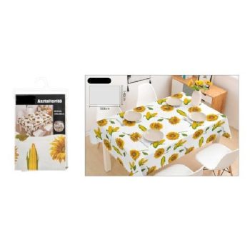   ASZTALTERÍTŐ 140X180CM KUKORICA/KUKORICA VIRÁG MINTA MŰA.