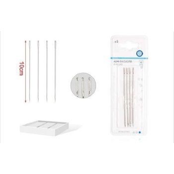 TŰKÉSZLET 4DB-OS EZÜST 10CM