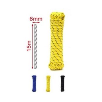 KÖTÉL FLUORESZKÁLÓ 6MMX15M