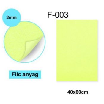 FILC NEONSÁRGA 10DB/CSOM 40X60CM