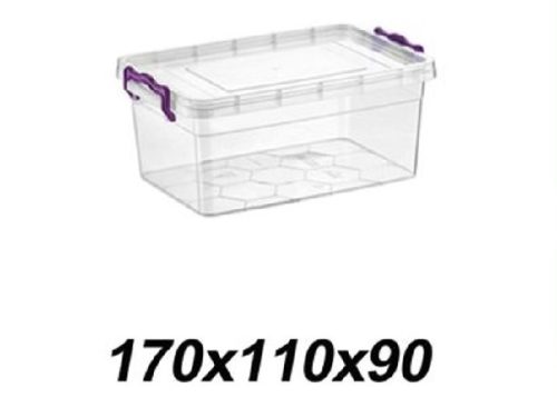 TÁROLÓ DOBOZ CSATOS MŰA. 0,75L
