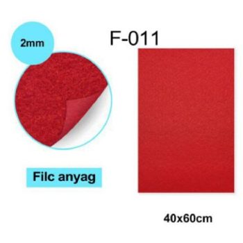 FILC VÖRÖS 10DB/CSOM 40X60CM