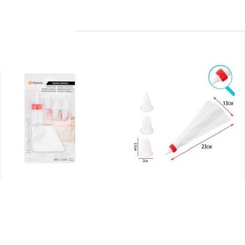 HABZSÁK SZETT 6 DB-OS 13X23CM