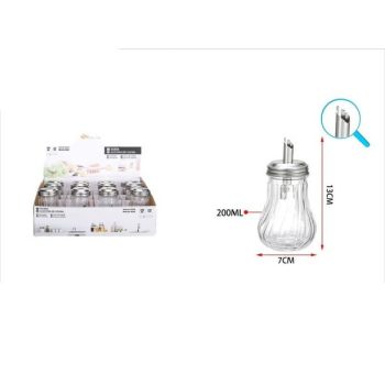 CUKORTARTÓ ADAGOLÓVAL ÜVEG 200ML 7X13CM