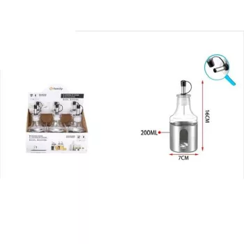 OLAJ ÉS ECET KIÖNTŐ ÜVEG 200ML 7X16CM