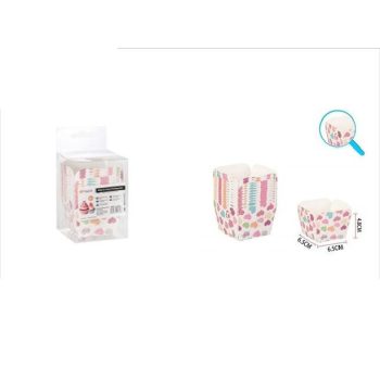 MUFFINPAPÍR 12DB-OS 6,5X6,5X4,8CM