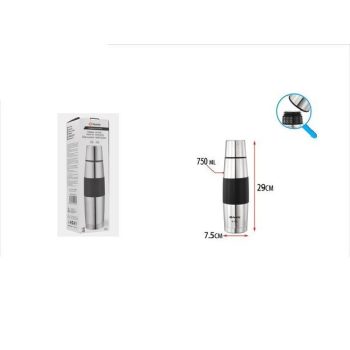 TERMOSZ 7,5X29CM 750ML FEKETE