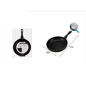   SERPENYŐ ALU. 32X51CM V:2,5MM INDUKCIÓ/GÁZ/KERÁMIA FŐZŐLAP/ELEKTOMOS