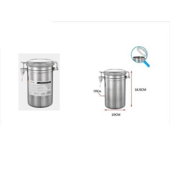 TÁROLÓ TÉGELY CSATOS FEDŐVEL 10X16,5CM 1L