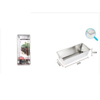 TORTAFORMA FÉM 25X11X7,5CM